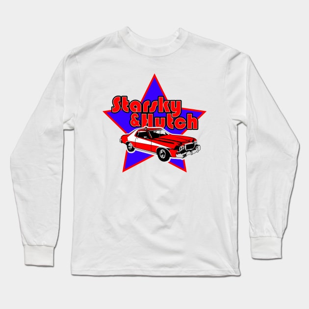 Starsky & Hutch Long Sleeve T-Shirt by HellraiserDesigns